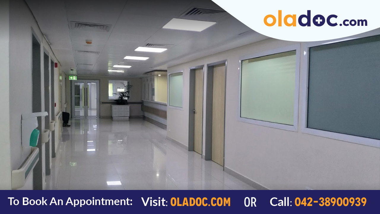 Lobby at Altamash General Hospital Karachi